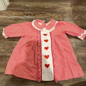 Cecil & Lou 6m baby girl heart dress